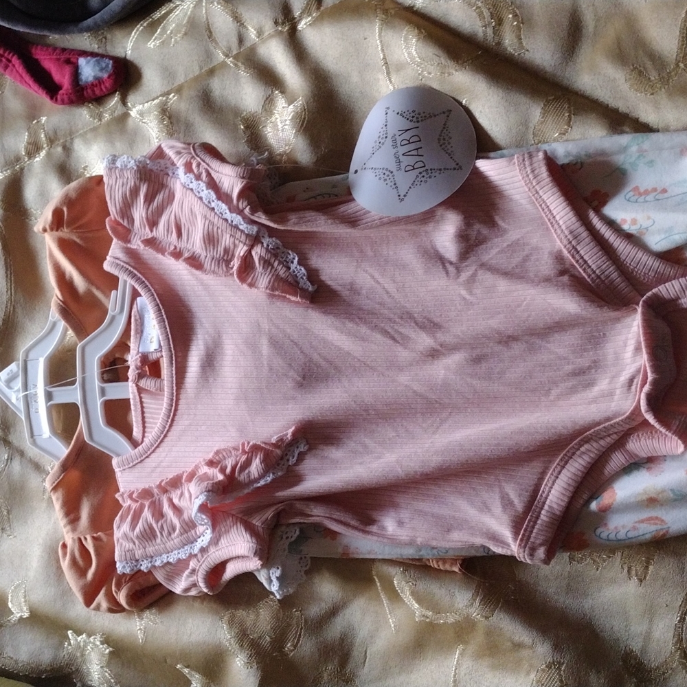 3pc brand new baby girl set